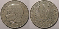 Deutschland 2 Mark Monnaie étrangère, Allemagne, Germany 1957 G,TTB, AKS# 111 -