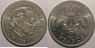 Monaco 5 Francs Monnaie étrangère, Monaco 1975, SPL, Gad# 153 -