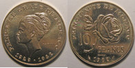 Monaco 10 Francs Monnaie étrangère, Monaco Grace de Monaco ESSAI, SPL, Gad# 158 -
