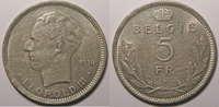 Belgien Monnaie étrangère, Belgique, Belgium, 5 Francs 1936, TTB+, KM# 109