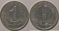 1 Centime Monnaie française, Epi, 1 Centime 1991 Frappe monnaie, 2511 Ex, SUP+/SPL
