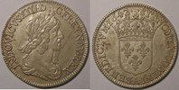 LOUIS XIII (1610-1643) Monnaie royale, Louis XIII, 1/4 Ecu 1642 A Paris Variante 2 Points, Gadoury 48