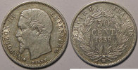 50 Centimes 50 Centimes France, Napoléon III Strasbourg, TB+/TTB, Gadoury: 414 -