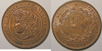 10 Centimes 10 Centimes Monnaie Française, Cérès SUP+, Gadoury: 265 -