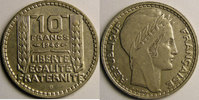 10 Francs Monnaie française, Turin, 10 francs, 1946 B Rameaux longs