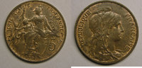 5 Centimes 5 centimes Monnaie française, Dupuis -
