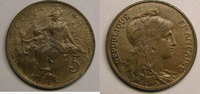 5 Centimes 5 centimes Monnaie française, Dupuis -