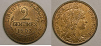 2 Centimes 2 centimes Monnaie française, Dupuis -