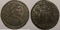 CONSTANCE II (324-361) Empire romain, Constantius II, Maiorina, R/ HOC SIGNO VICTOR ERIS, 5.05 Grs, SUP