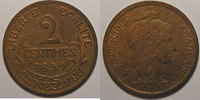 2 Centimes 2 Centimes France, Dupuis TTB+ cleaned, Gad: 107 -