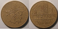 10 Francs Monnaie française, Mathieu, 10 Francs 1985 TTB+ tranche B, Gadoury: 814