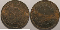 5 Centimes 5 Centimes Monnaie française, Cérès Torche SUP+, Gadoury: 157a -