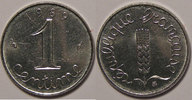 1 Centime Monnaie française, Epi, 1 Centime 1989 SUP+, KM# 928