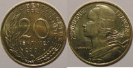 20 Centimes Monnaie française, Marianne, 20 Centimes 2001 SPL, KM# 930