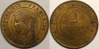 2 Centimes 2 centimes Monnaie française, Cérès Paris -