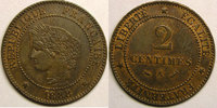 2 Centimes 2 centimes Monnaie française, Cérès Paris -