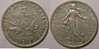 2 Francs 2 francs France, Semeuse 1913, TTB, Gadoury: 532 -