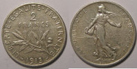 2 Francs 2 francs Monnaie française, Semeuse 1913, TTB, Gadoury: 532 -