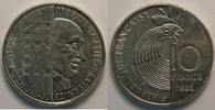 10 Francs 10 Francs Monnaie française, Schuman 1986, SUP, KM#958 -