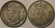 1/4 Franc 1/4 Franc Charles X 1827 A, SPL, KM# 722.1 -