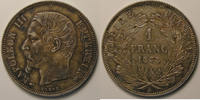1 Franc 1 Franc Napoléon III 1858 A, SUP/SUP+, KM# 779.1 -