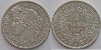 2 Francs 2 francs France, Cérès 1881 A, SUP, KM # 817.1 -