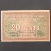 INDOCHINE FRANCAISE 20 Cents Indochine Française ND 1939, XF -