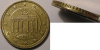 Monnaies fautées Monnaies Euros, Allemagne, monnaie fautée 50 cent  