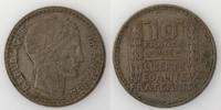 10 Francs 10 Francs France Rameaux courts, TTB, KM#908.1 -