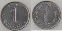 1 Centime 1 Centime France queue longue , SUP/SUP+, KM#928 . -