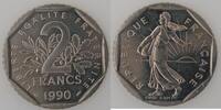 2 Francs 2 Francs France 1990, SUP+/SPL, KM#942.1 -