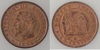 1 Centime 1 Centime France, Napoléon III 1854 MA, SUP/FDC, KM# 775.6. -