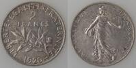 2 Francs 2 Francs France 1920, SUP, KM# 845.1 -