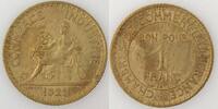 1 Franc 1 Franc France, Chambre de Commerce 1921, TTB+/SUP, KM#876 -