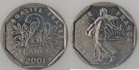 2 Francs 2 Francs France 2001, SPL, KM# 942.1 -