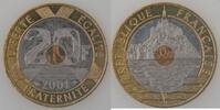 20 Francs 20 Francs France, Mont Saint-Michel 2001, SUP/SPL , KM# 1008.2 -