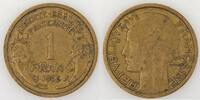 1 Franc 1 Franc France, Morlon Bronze-Alu TB+/TTB, KM#885 -