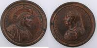   Médailles de Lorraine Médailles des Ducs de Lorraine, Antoine et Renée de Bourbon, 47mm 