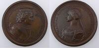   Médailles de Lorraine Médailles des Ducs de Lorraine, Ferry III et Marguerite de Navarre, 47mm 