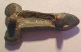 Rom 2.-3. Jhd. n.Chr Römische Phallusapplique aus Bronze  2.-3. Jhd. n. Chr. intakt