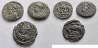 Rom Ae-Follis Lot von 3 x Ae-Follis von Constantinus I. (dem Großen) URBS ROMA -
