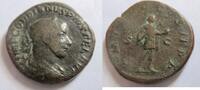 Rom Sesterz Sesterz von Gordianus III. Rs. Kaiser n. rechts stehend -