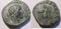 Rom Sesterz Sesterz von Gallienus, geprägt in Rom Rs. Concordia n. links stehend -