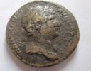 Rom Sesterz Sesterz von Hadrianus Rs. Roma n. links thronend -