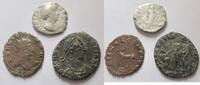 Rom Antoninian/Denar/Maiorina Lot von 3 x Ae-Antoniniane/Denar, u.a. Faustina I., Gallienus und Gratianus -