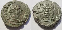 Rom Ae-Tetradrachme Ae-Tetradrachme von Diocletianus, geprägt in Alexandria Rs. Zeus -