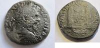 Rom Ae-25 (Mittelbronze) Ae-25 von Septimius Severus aus Ancialos in Thrakien Rs. Stadttor -