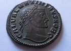 Rom Silbersud-Follis Silbersud-Follis von Maximinus II. (Daia), geprägt in Kyzikos Rs. Mars