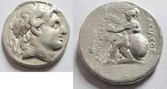 Griechenland Tetradrachme Tetradrachme von Lysimachos aus Thrakien Rs. Athena n. links thronend -