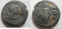 Rom Ae-30 (Großbronze) Ae-30 von Gallienus aus Side in Pamphylien Rs. Tyche n. links stehend -